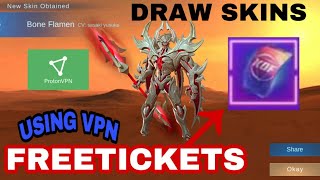 FREE KOF TICKETS SA BRAZIL AT ARGENTINA GAMIT ANG VPN | 100% LEGIT PROVEN AND TESTED | FREE SKINS screenshot 4