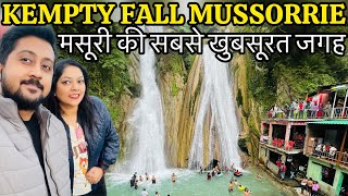 Swimming In Winter In Kempty Falls🥶 | Mussorie Vlog 2024 | Best Tourist Place in Mansuri Uttarkhand