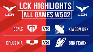 LCK Highlights ALL GAMES Week 5 Day 2 | LCK 2026 screenshot 3