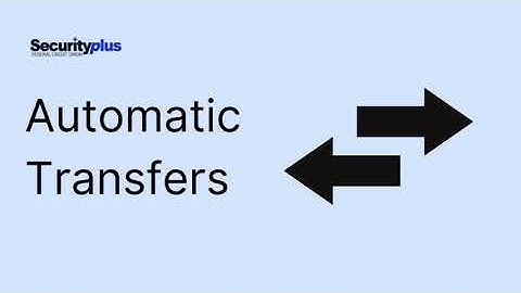 Set Up Automatic Transfers with Securityplus Digital Banking | Reach your Savings Goals | ASW2024