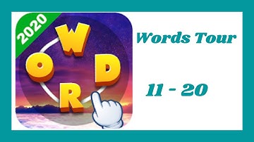 Words Tour Level 11 - 20 Answers