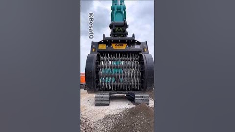 Efficiënte graafmachinezeefbak in actie | MB-HDS412 van Plantforce