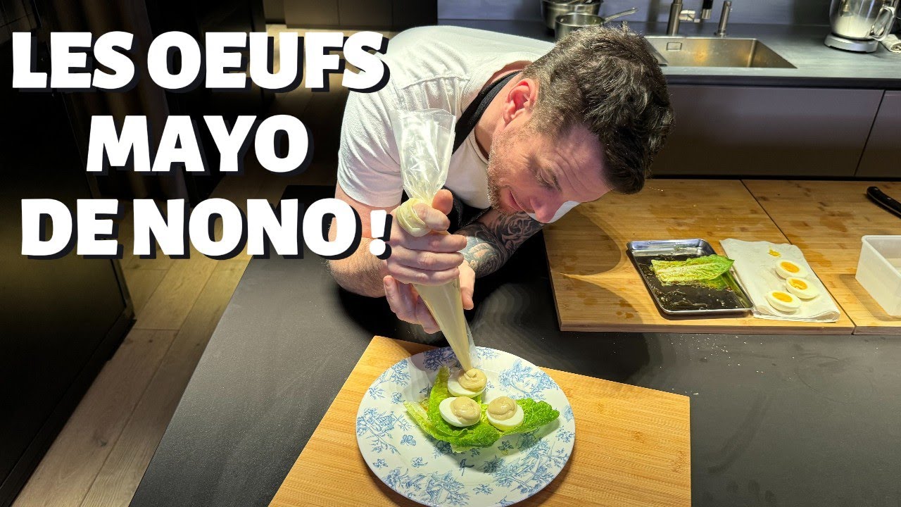 RECETTE DE NORBERT : L'ŒUF MAYONNAISE MAISON FACILE ET RAPIDE !