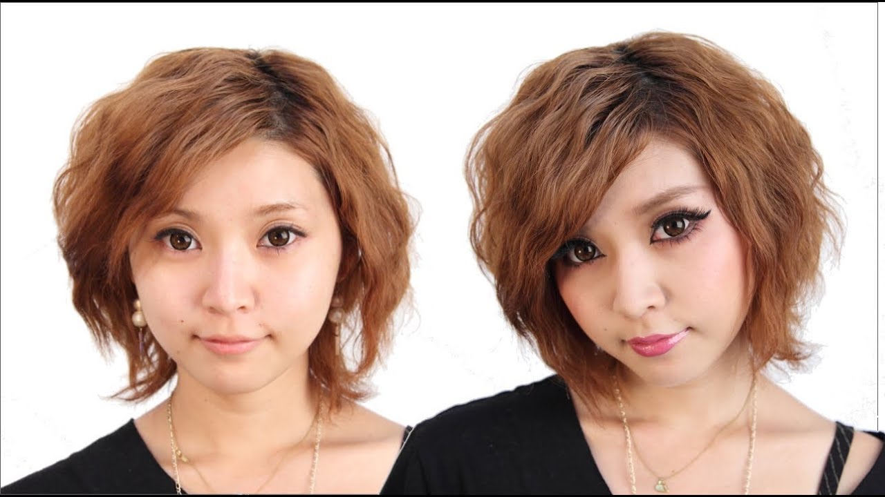 半顔メイク 池田沙代ちゃんの パーティーロックメイク Makeup Tutorial Youtube