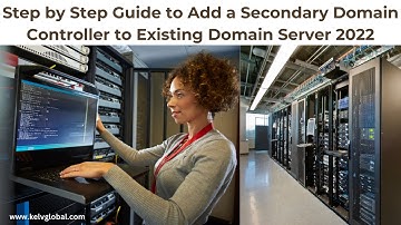 How to Add a Secondary Domain Controller to Existing Domain Server 2022 | Windows Server 2022