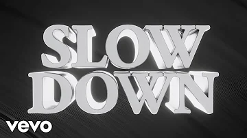 Tom Zanetti - Slow Down (Lyric Video)