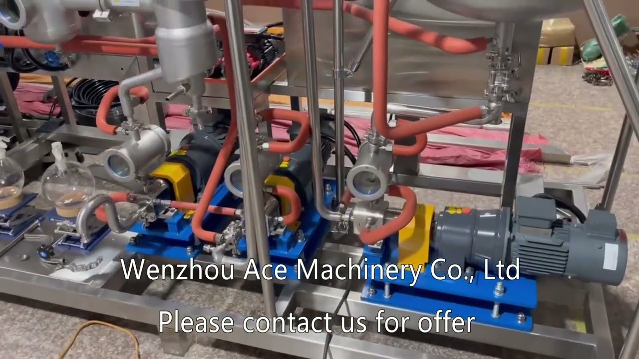 Stainless Steel Short Path Molecular Distillation System