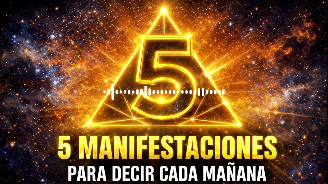 5 Manifestaciones Para Decir Cada Mañana y Conseguir Abundancia, Reprograma Tu Mente Cambia Tu Vida