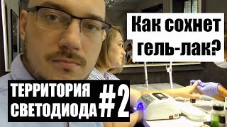 Как сохнет гель-лак? / Территория Светодиода #2