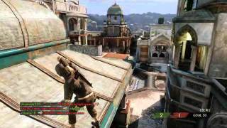 Uncharted 3: Grenade across the map