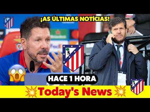 🚨AS ÚLTIMAS NOTÍCIAS SOBRE O Atlético de Madrid! ÚLTIMAS NOTÍCIAS Club Atlético de Madrid