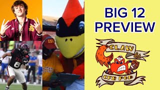 BIG12 Preview: Texas Tech Repeat? BYU or Utah? And more!