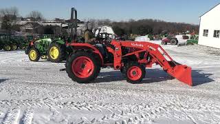 2024 Kubota L2502 Open Station Tractor w/ Loader! Sharp! LOW HOURS! For Sale by Mast Tractor Sales