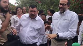 Vecinos de la comunidad de Tamala