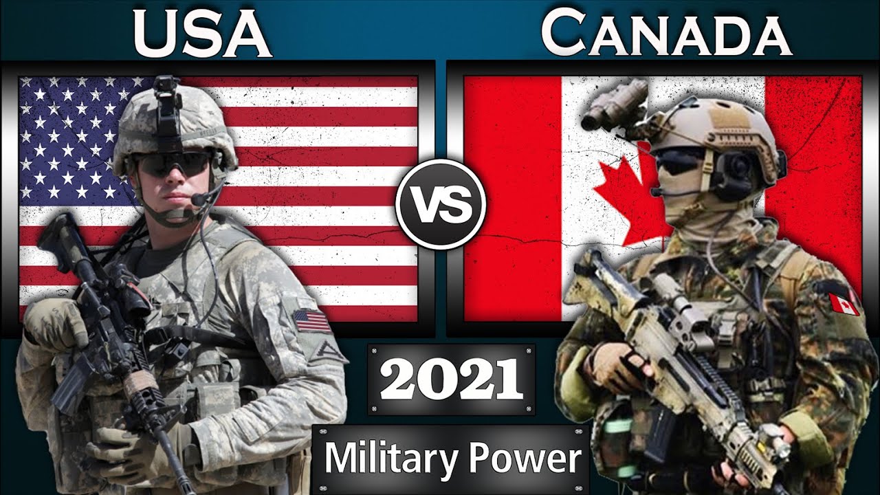USA vs Canada Military Power Comparison 2021 | Canada vs USA Global Power