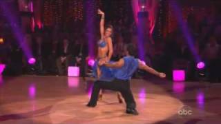 Melissa Rycroft and Tony Dovolani Dancing with the stars - finale night samba