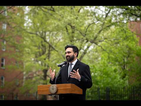 Mayor Mamdani Makes an Earth Day Announcement