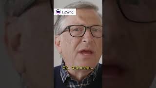 Funny Deepfake: Bill Gates jokes why he is best to deal with pandemic.