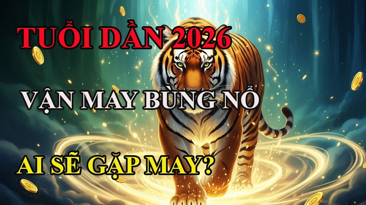 Tuổi Dần: Năm 2026, 4 năm sinh dễ trúng lớn—có phần của bạn không?