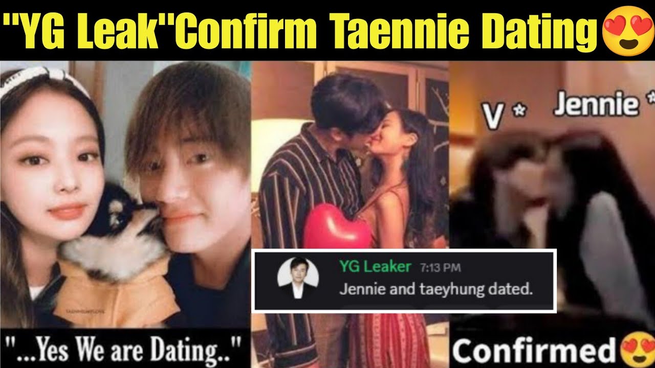 "YG Leaks" Biggest S©andal 🤯 Taennie Dating Confirmed 😍 YG Leak Confirm