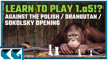 Chess Openings: Learn to Play 1. ...a5!? Against the Polish Opening / Orangutan Opening!