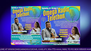OMEGA RADIO RADIOTHON FUNDRAISER 2025|