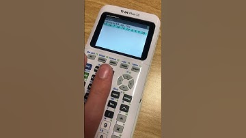 How to See the ENTIRE Off Screen List TI-84 Plus CE