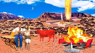 Parshat Chukat: Decree &amp; mystery of Red Heifer; deaths Miriyam &amp; Aharon, healing of bronze serpent 