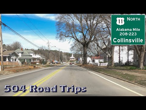 Road Trip #889 - US-11 N - Alabama Mile 208-223 - Collinsville