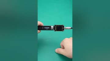 FNIRSI HS 02A 9-20V 0.96 HD How to detect the heating power of smart soldering iron?#soldering#tool