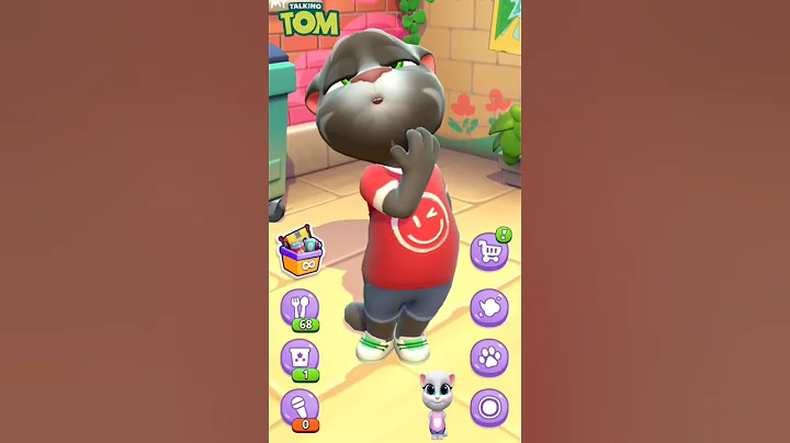 Video 11243731: talking tom cat funny