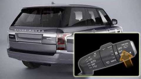 Range Rover Wiper Control Tutorial