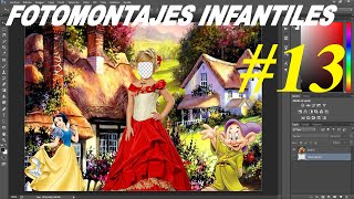 Fotomontajes Princesas y Caballeros para niñas y niños │ Plantillas psd para photoshop │ screenshot 2