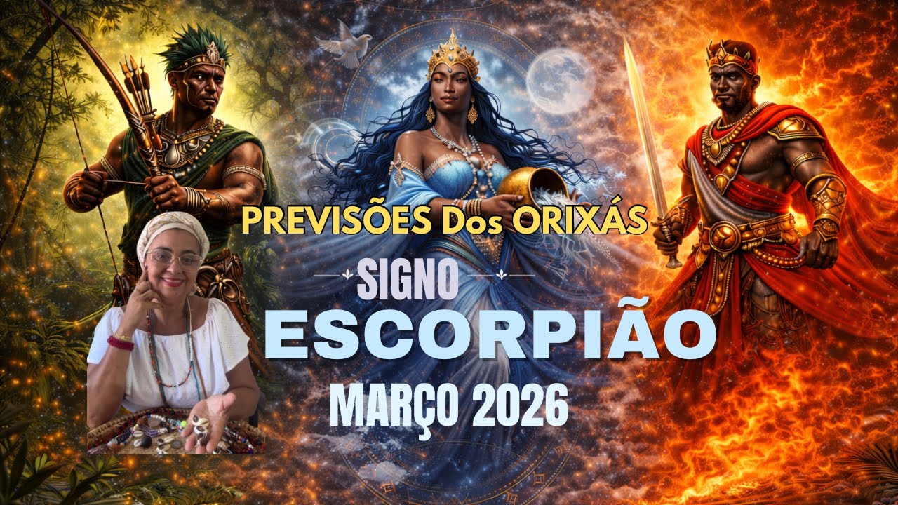 ESCORPIÃO ♏️MARÇO 2026 💥Hora de Avançar Ogum e Oxóssi Ativam Sua Sorte🤩