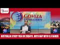 Australia study visa in 20 days  goviza consultant