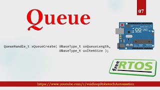 07 Queue in FreeRTOS with Arduino