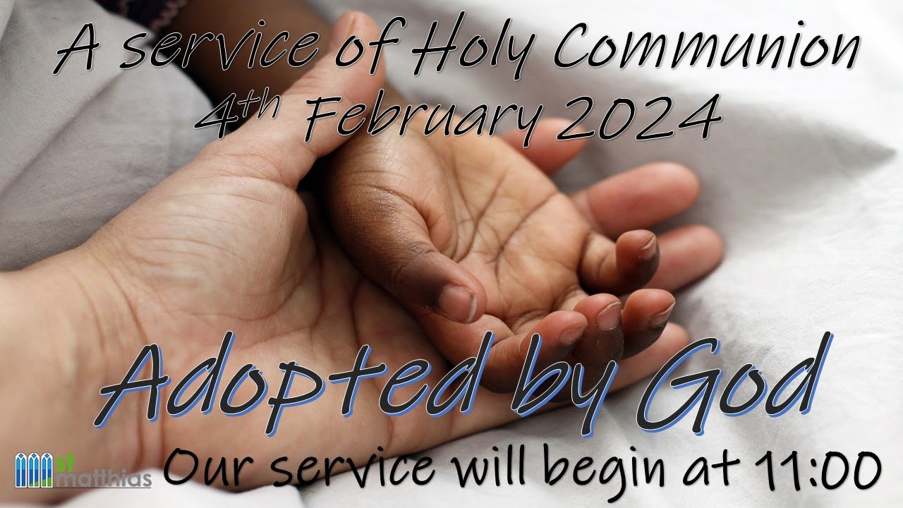 Welcome to our service of Holy Communion live fropm St Matthias Church ...