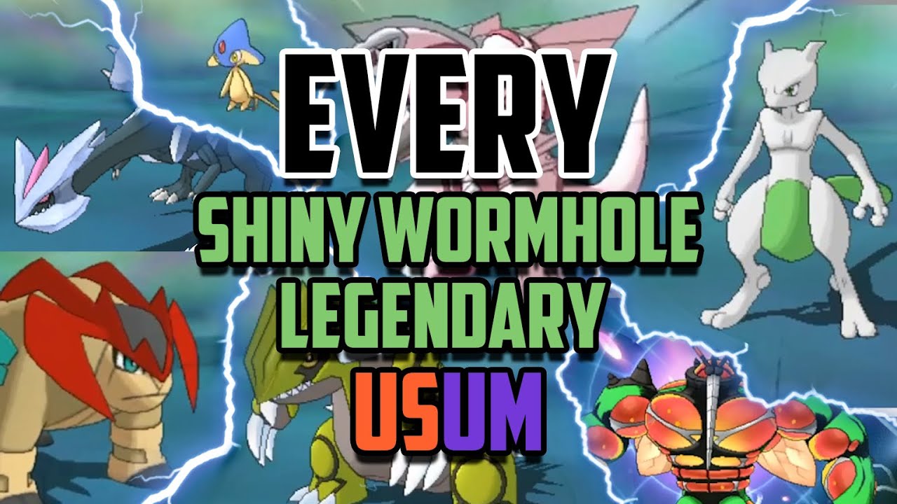 SHINY ULTRA BEASTS SHINY REACTIONS MONTAGE in Pokémon USUM! 