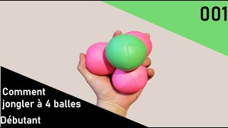 Comment Jongler À 4 Balles Tutoriel Jonglerie À 4 Balles 001
