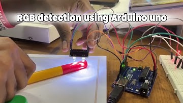 RGB Detection using Arduino Uno