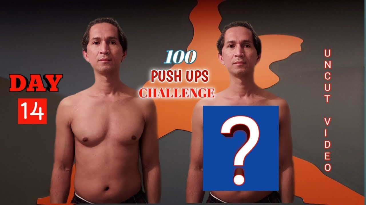 Day 14 | 100 Push ups challenge a day for 30 days | Uncut video - YouTube