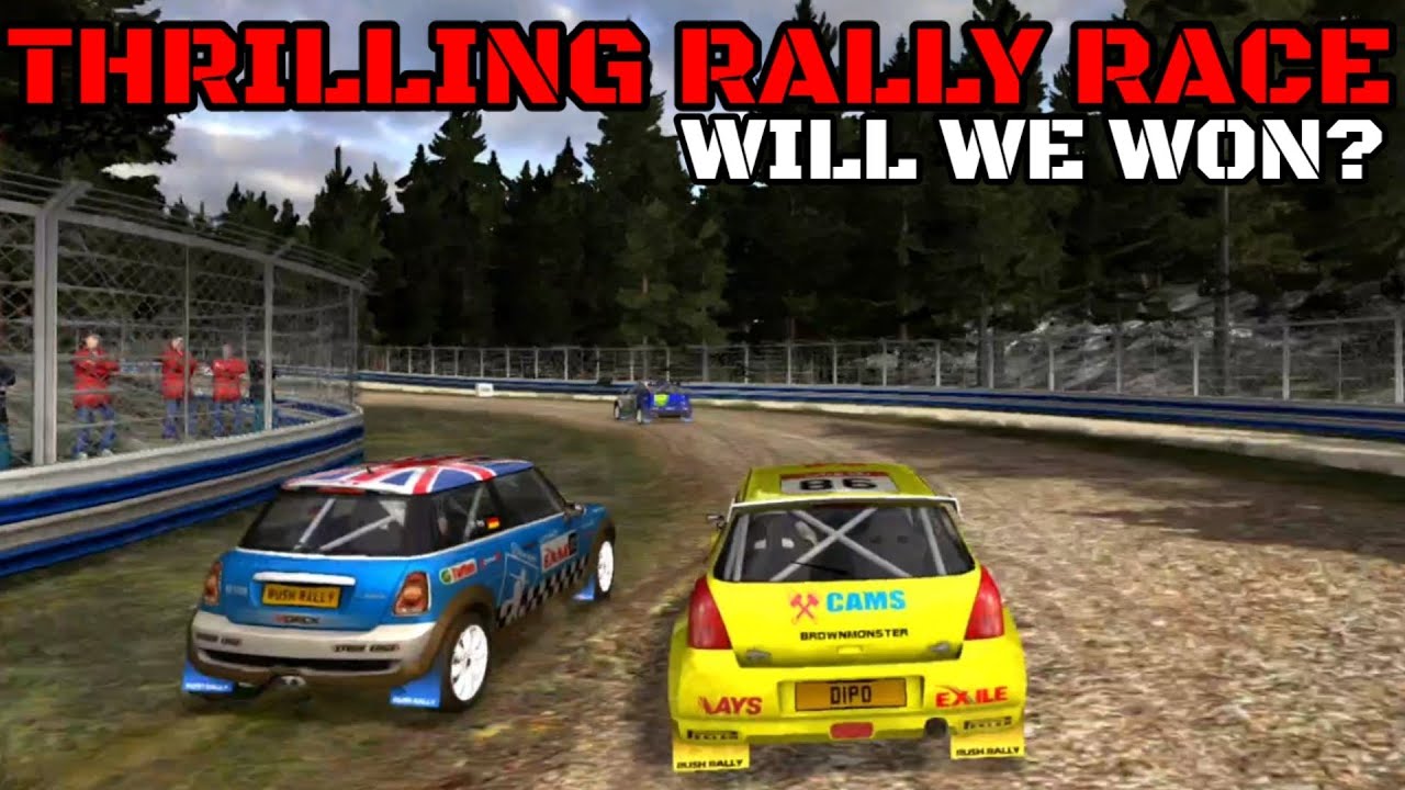 Thrilling Rally Race. Will We Won?