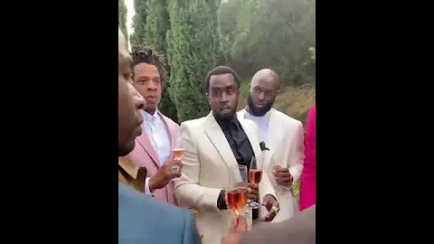Old Footage of P Diddy & Jay Z at Billionaire Party