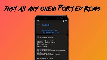 Install Any OneUi Ported Roms That Doesn