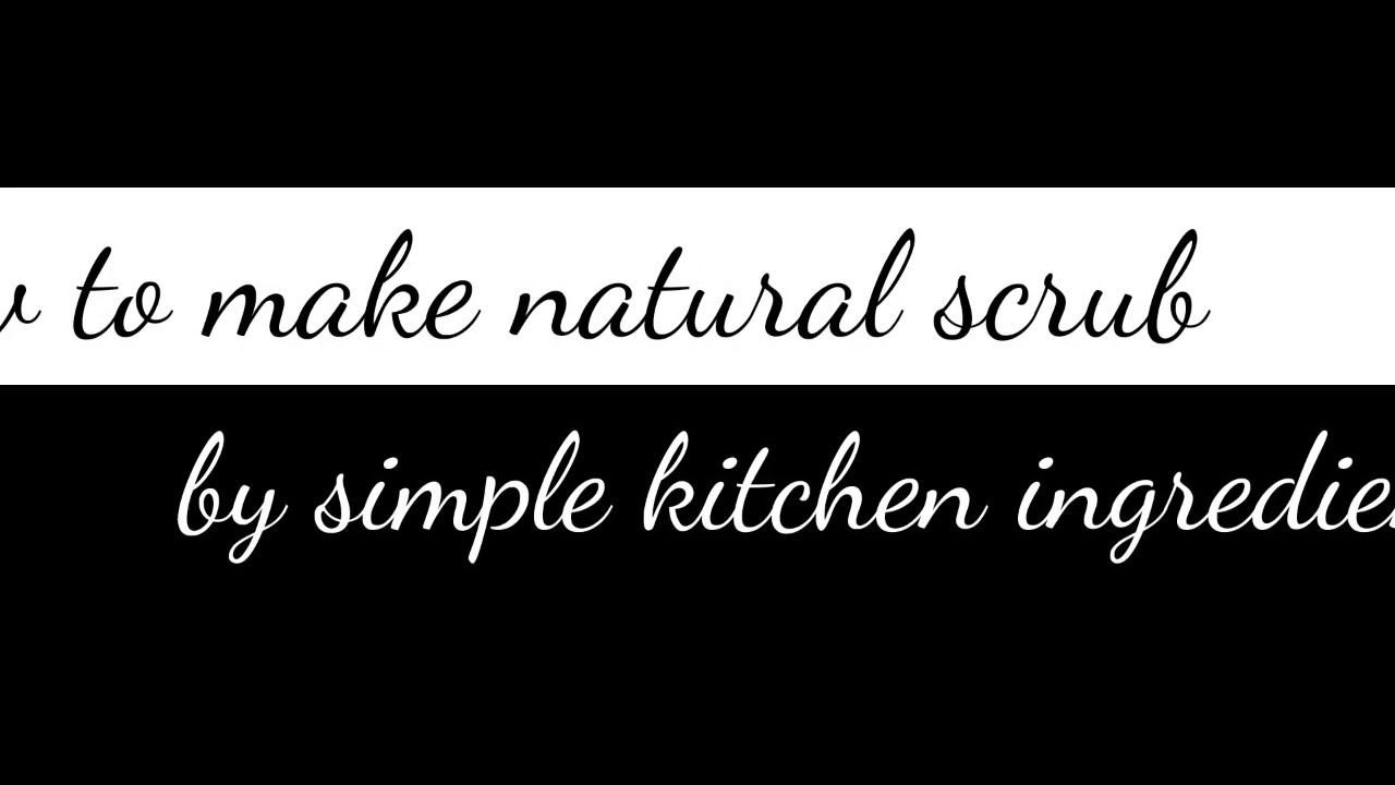 Homemade Scrub For Face And Hands YouTube homemade-scrub-for-face-and-hands-youtube