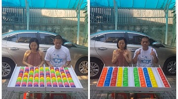 Brain training color ball puzzle game 24