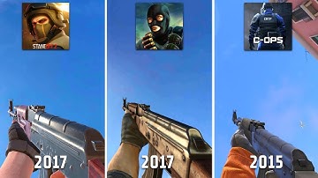 Standoff 2 vs Forward Assault vs Critical Ops - Details and Physics Comparison