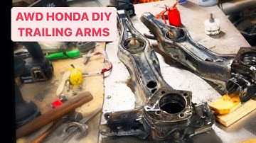 DIY AWD Turbo Civic Trailing Arm Build