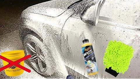LAVER SA VOITURE COMME UN PRO SANS SEAUX EN STATION DE LAVAGE AVEC 3€ !!
