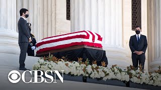 Remembering Ruth Bader Ginsburg's life and legacy as she lies in repose